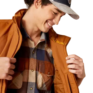 Ariat Men's Team Logo Insulated Chestnut Vest