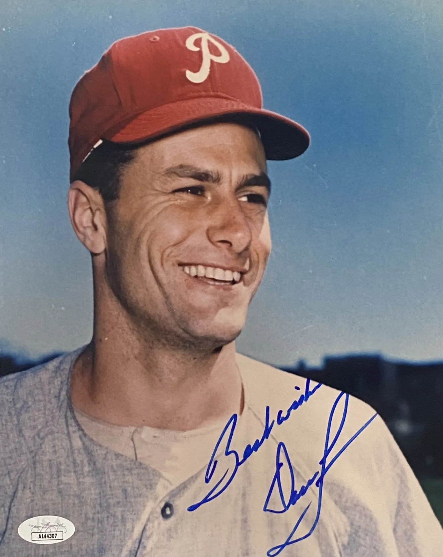 Dallas Green Signed 8x10 Philadelphia Phillies Photo JSA AL44307