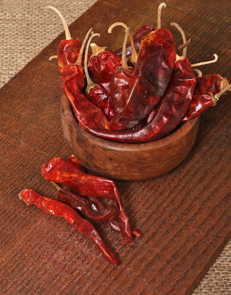 Dried Kashmiri Red chilies