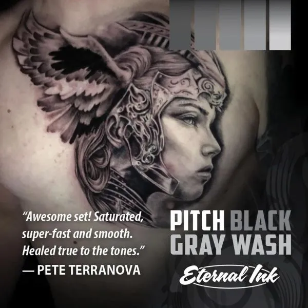 Eternal Pitch Black Gray Wash X-Dark Ink