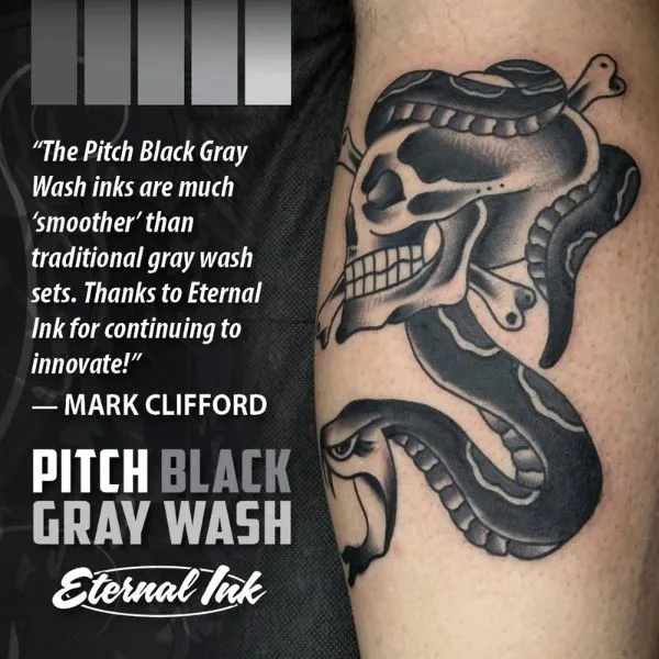 Eternal Pitch Black Gray Wash X-Dark Ink