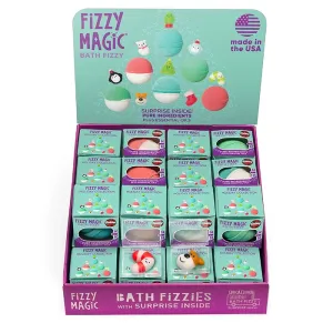 Fizzy Holiday Squishy Surprise Bath Bombs