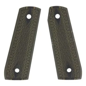 G-10 Tactical Pistol Grips - Ruger 22-45, Green-Black Fine