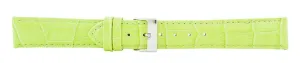 Green Alligator Leather Watch Band 18mm 175852