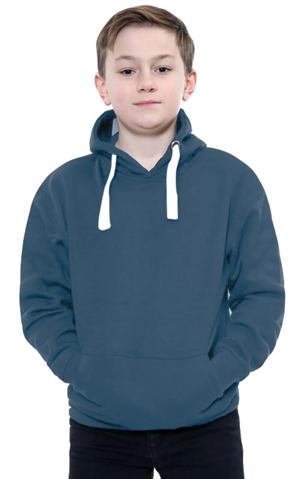 Kids Pullover Pocket Detail Hoodie