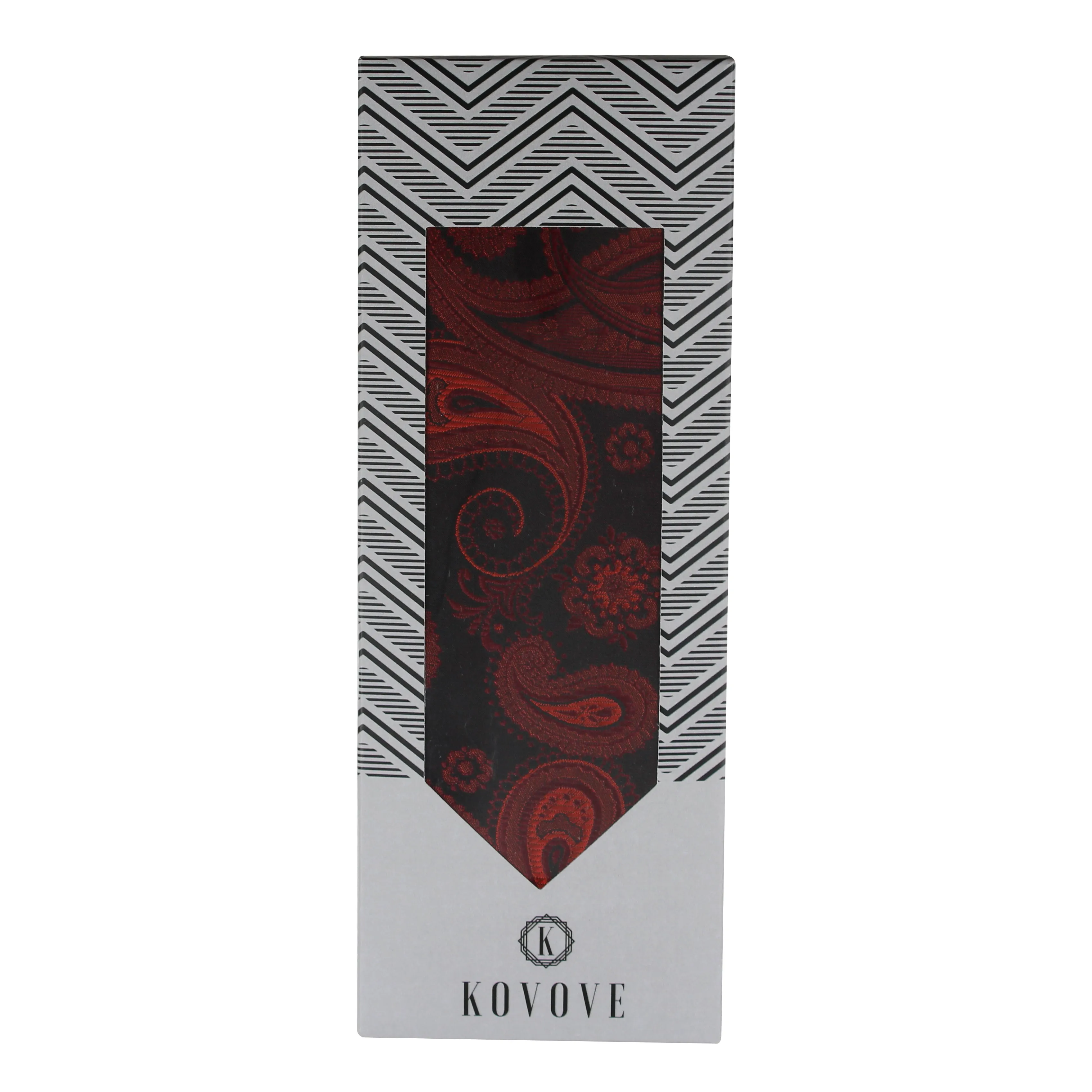 Kovove The Royal Paisley Maroon Necktie For Men