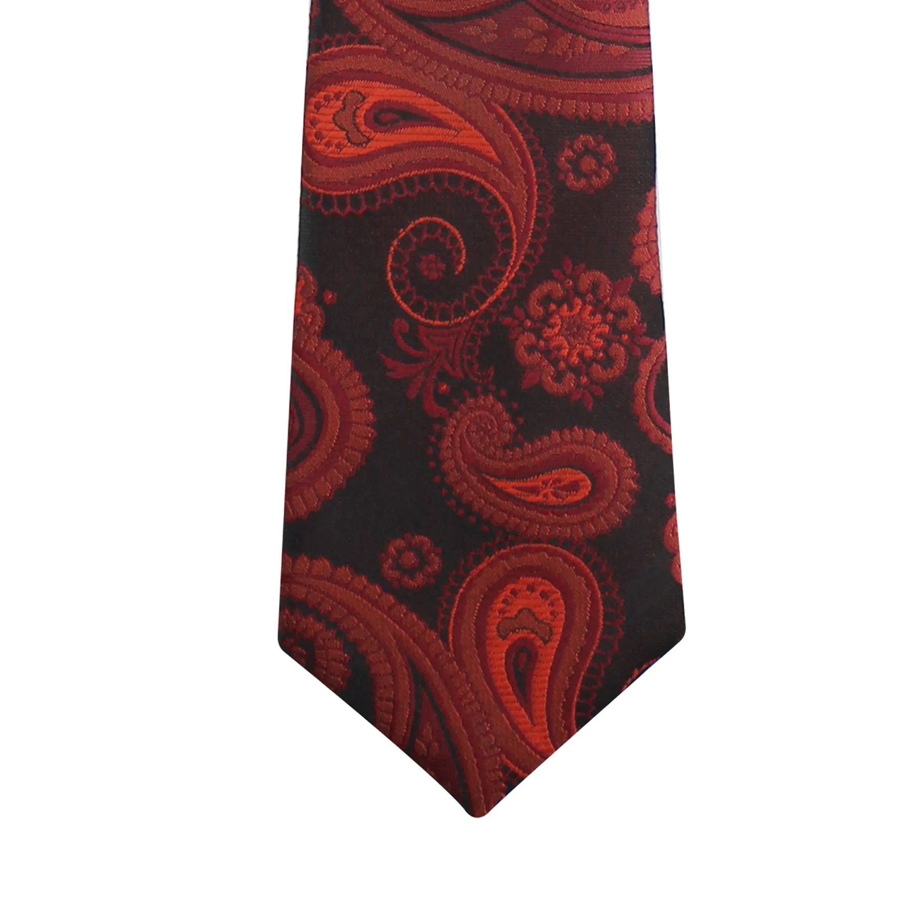 Kovove The Royal Paisley Maroon Necktie For Men