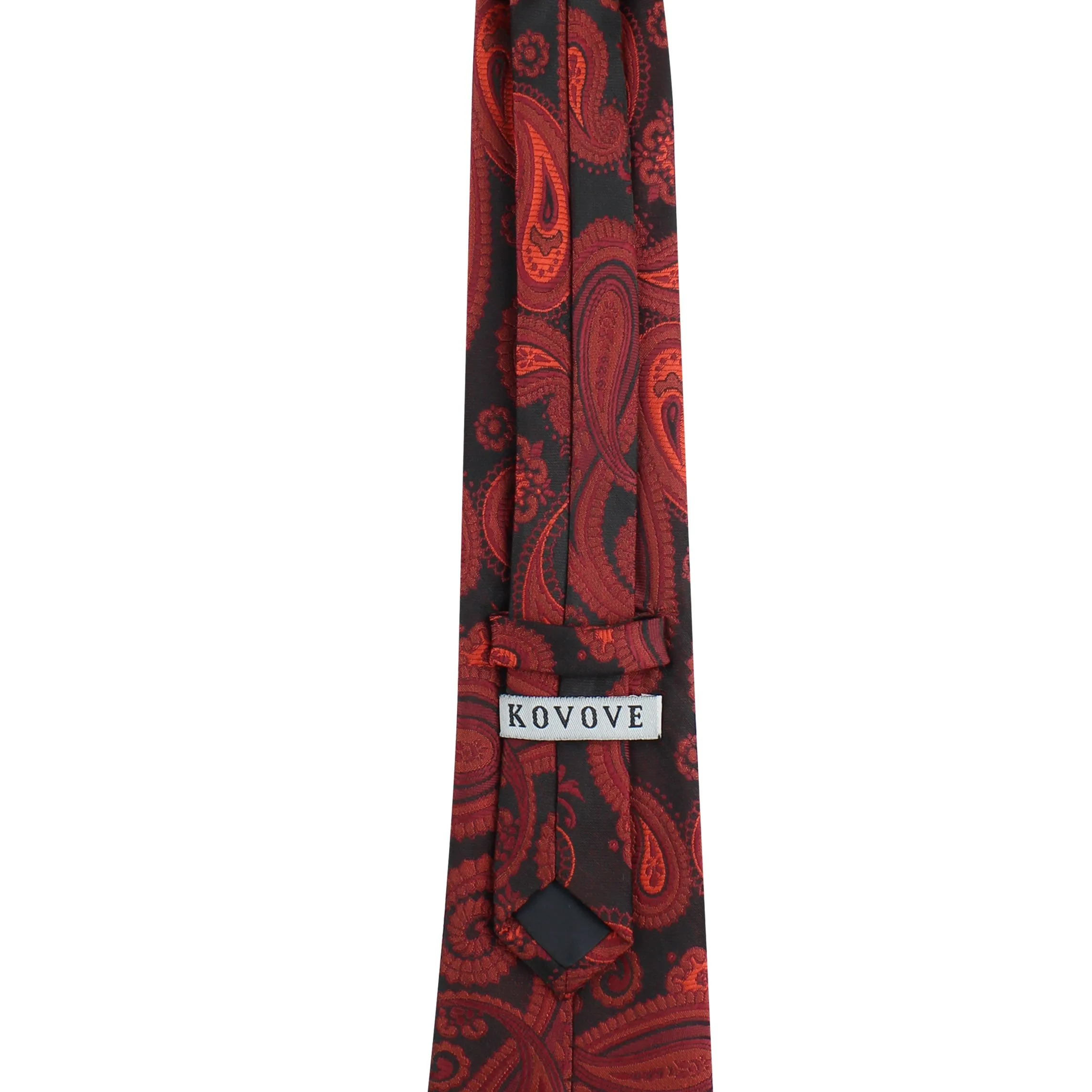 Kovove The Royal Paisley Maroon Necktie For Men