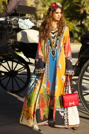 Élan Luxury Lawn Collection 2019 – EL-11 A (FRENESÍ)