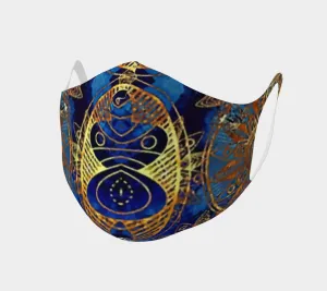 Lapis Gold 27 Poly Knit Mask