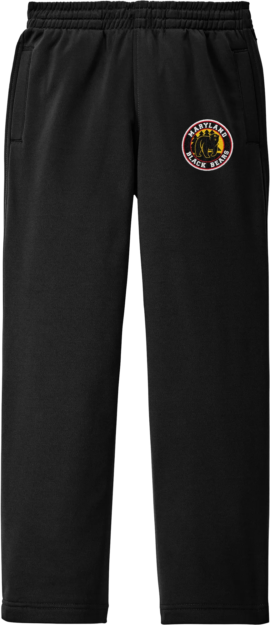 Maryland Black Bears Youth Sport-Wick Fleece Pant