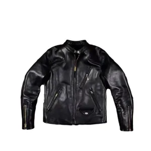 Men's Biker Leather Jacket