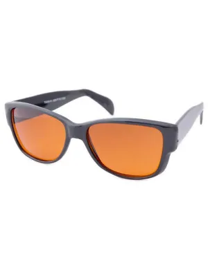 MONTEREY HILLS Black Classic Sunglasses | Blue-Blocker | Day Driving