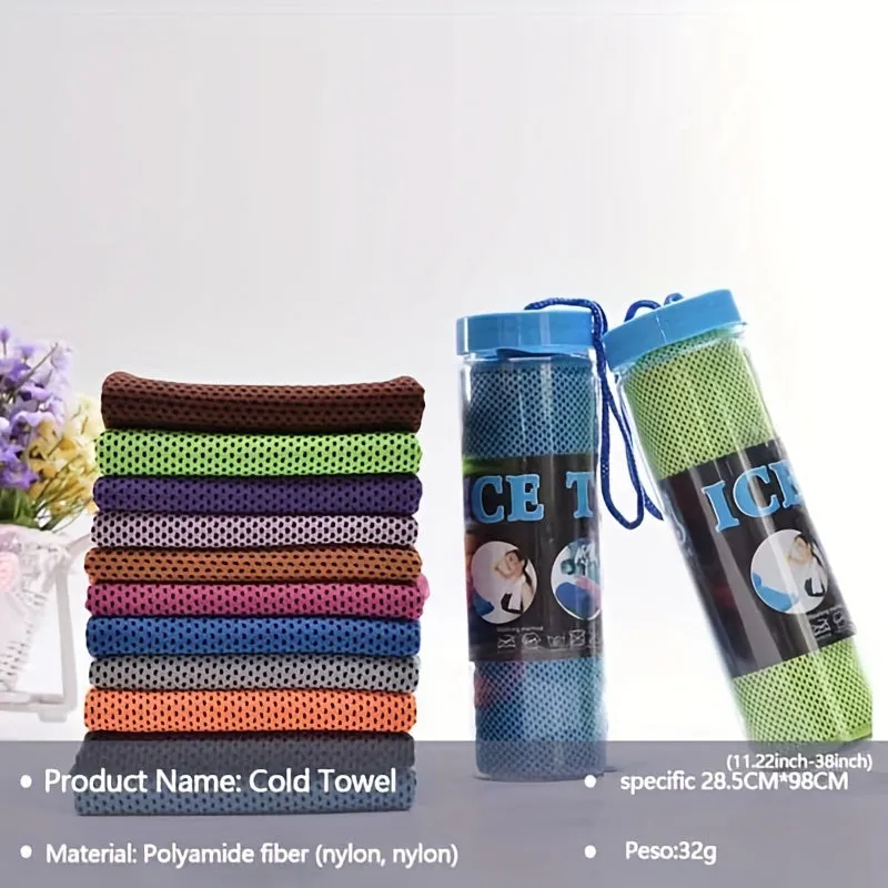 Portable Cooling Towel for Yoga Running and Gym Workouts