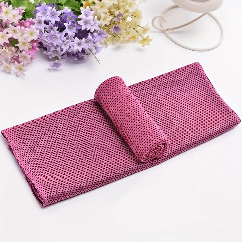 Portable Cooling Towel for Yoga Running and Gym Workouts