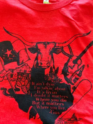 Red Lonesome Dove Tee