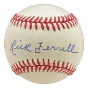 Rick Ferrell Red Sox Signed Official American League Baseball JSA AJ05502