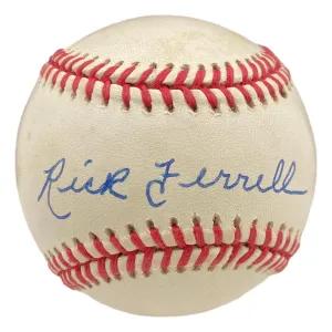 Rick Ferrell Red Sox Signed Official American League Baseball JSA AJ05577