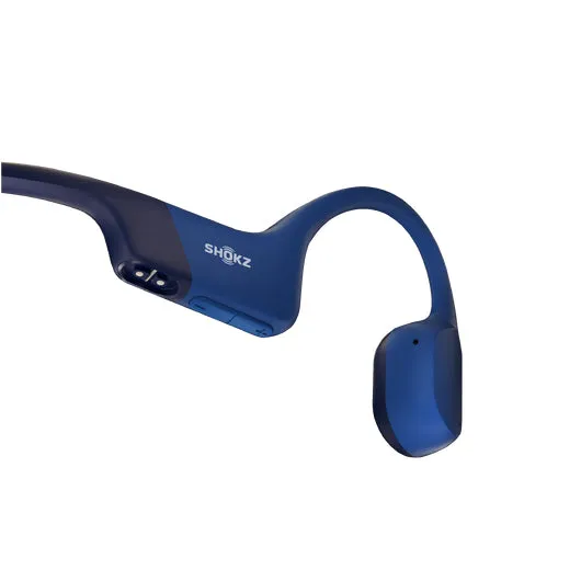 Shokz Openrun Headset Wireless Neck-Band Sports Bluetooth Blue