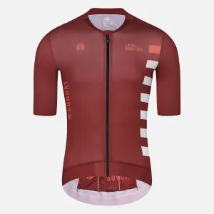 Skull Monton Cycling Jersey Mens Sunday II Red