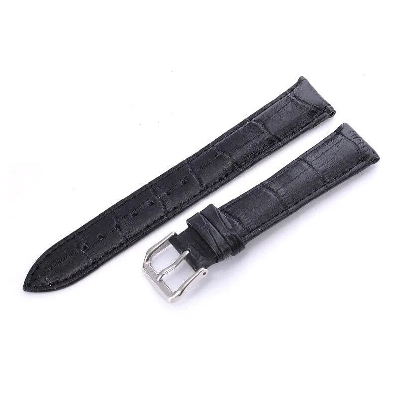 Snakeskin Leather Watch Straps Compatible with the Samsung Galaxy Watch 4 Classic (42mm & 46mm)