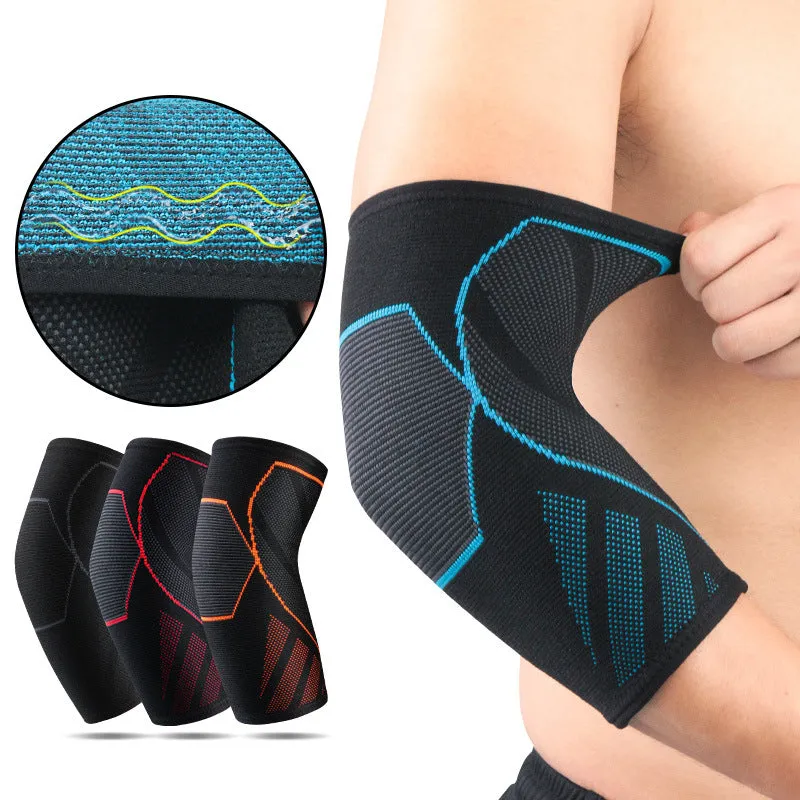 Sports Elbow Guard Knitted Non-slip Pressure Elbow Sleeve Fitness Protective Gear