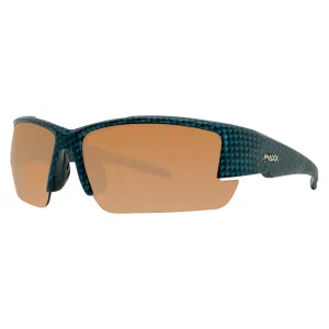 Stealth 2.0 HD Sunglasses - Blue Carbon Fiber Print