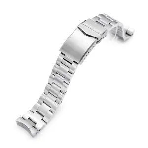 Super-O Boyer for Seiko 5 Sports 38mm V-Clasp, Brushed