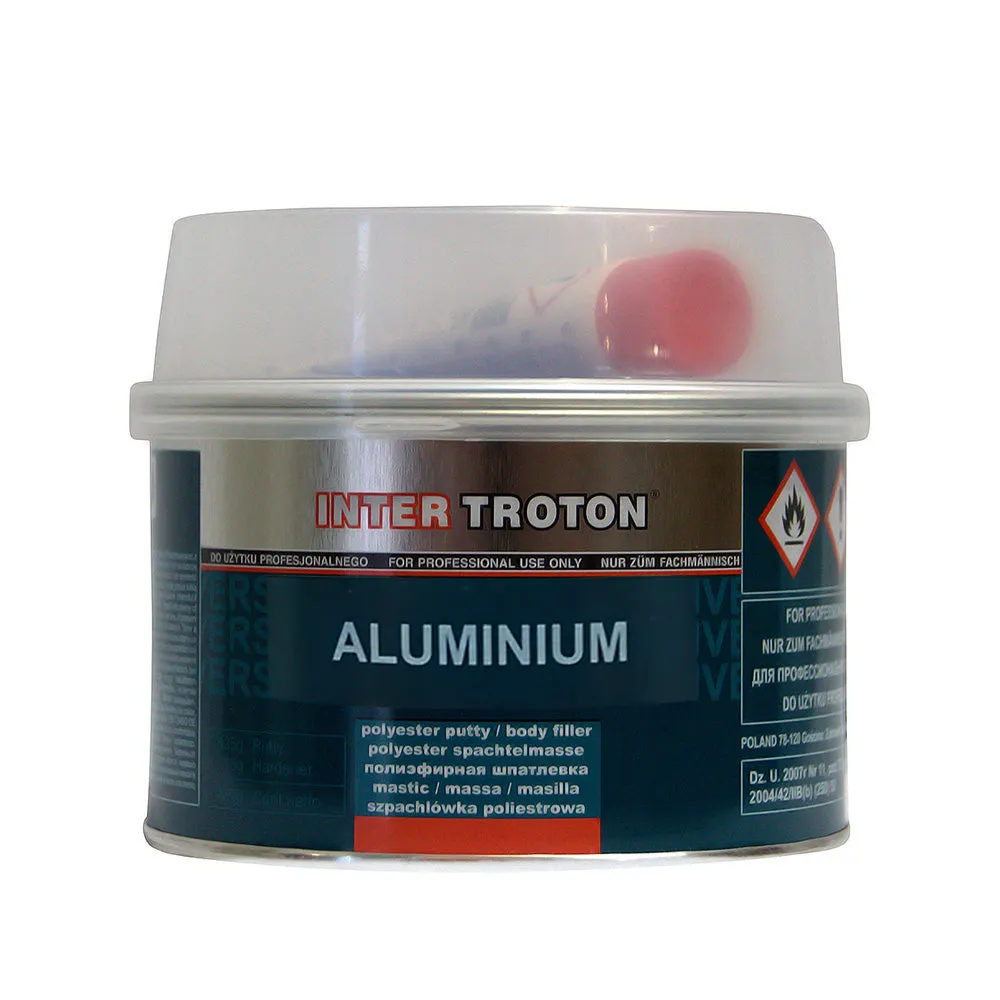 TROTON Aluminium 2K Polyester Body Filler Putty 400g High Conductive Bog