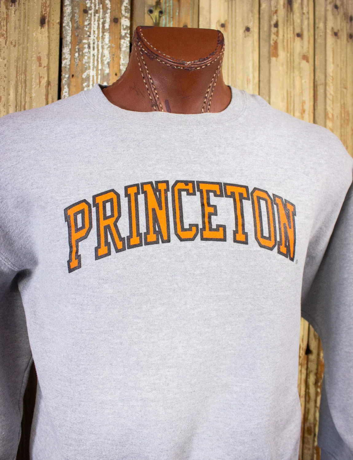 Vintage Princeton University Sweatshirt Gray XL