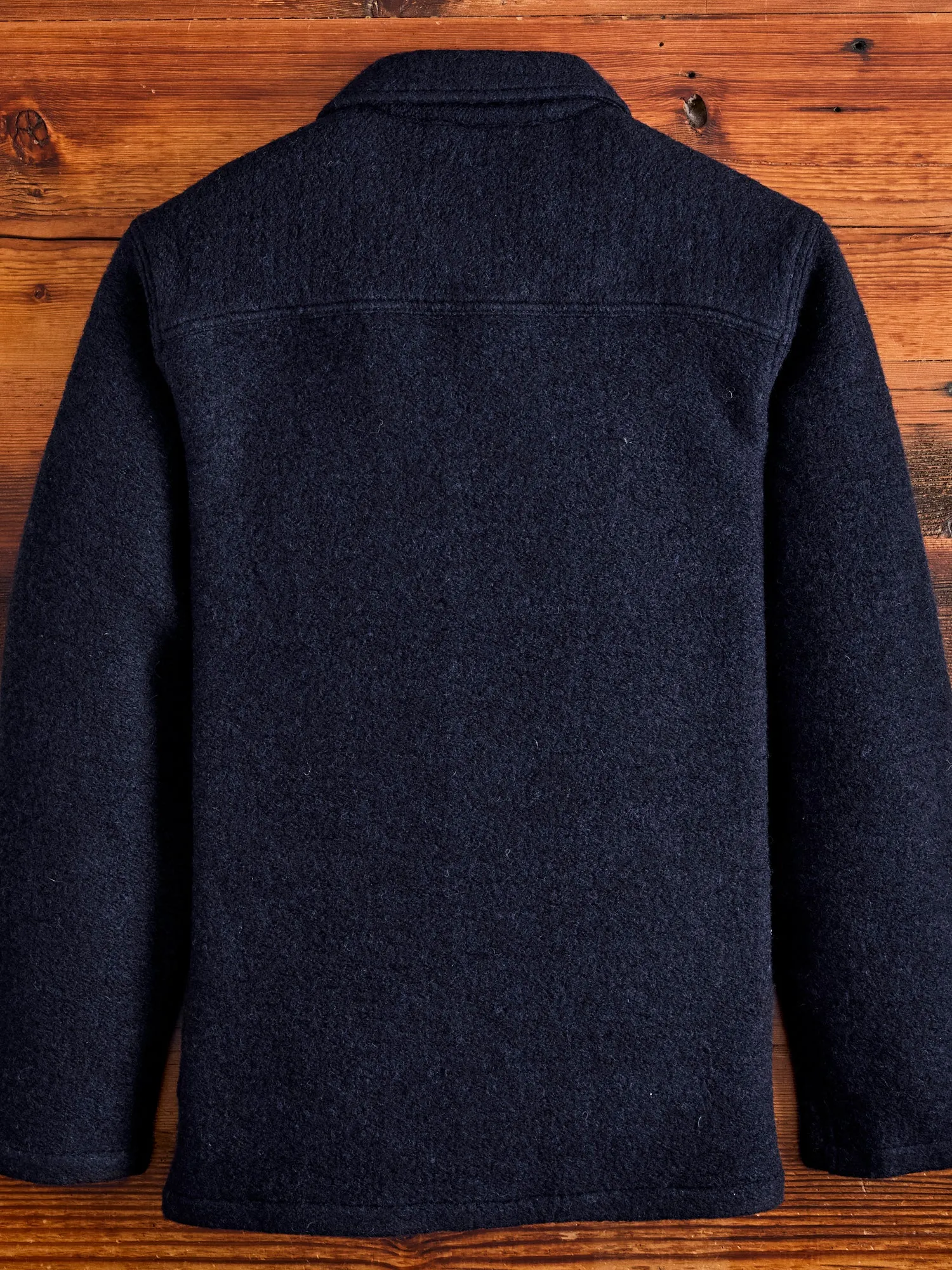 Wool Ormiston Jacket in Midnight Blue