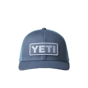 YETI Logo Badge Trucker Hat - Indigo