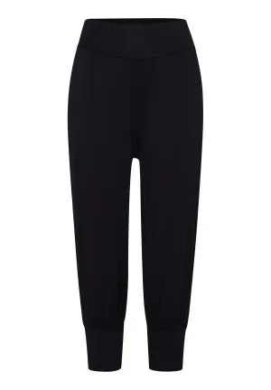 Yoga Crop Pants | Black Beauty 78797-2199